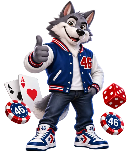 Lobo de Jugarlasvegas promoviendo el juego responsable